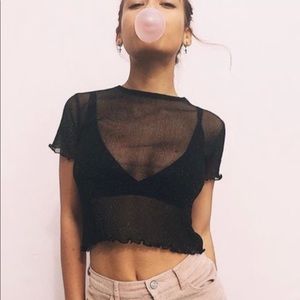 💥Brandy Melville Sheer Top NWOT💥